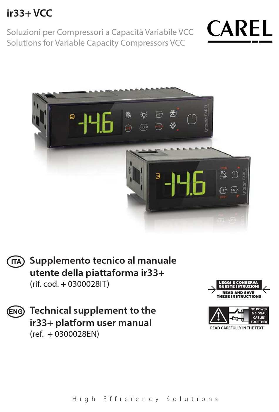 CAREL IR33+ USER MANUAL Pdf Download ManualsLib
