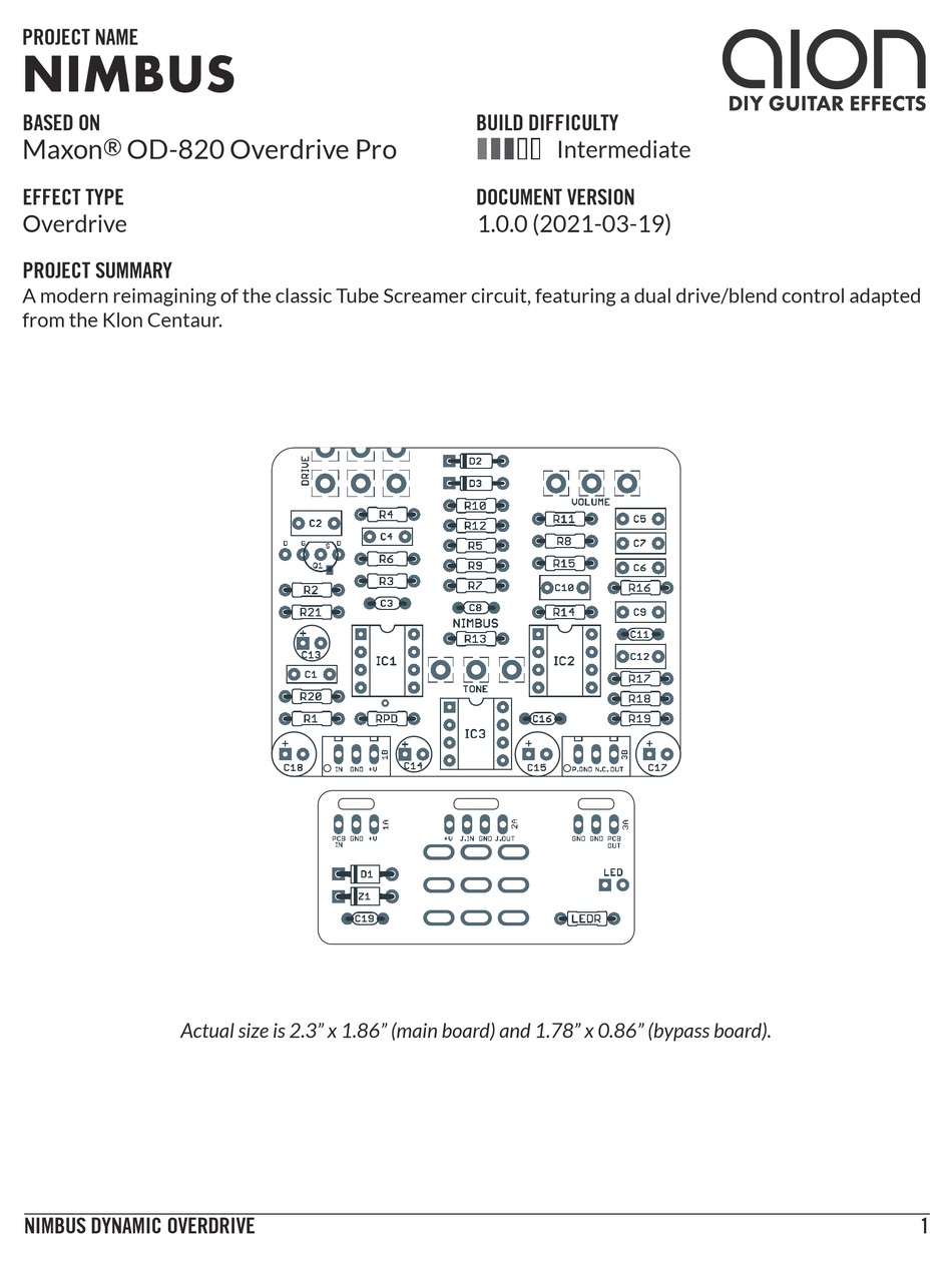 AION NIMBUS MANUAL Pdf Download ManualsLib