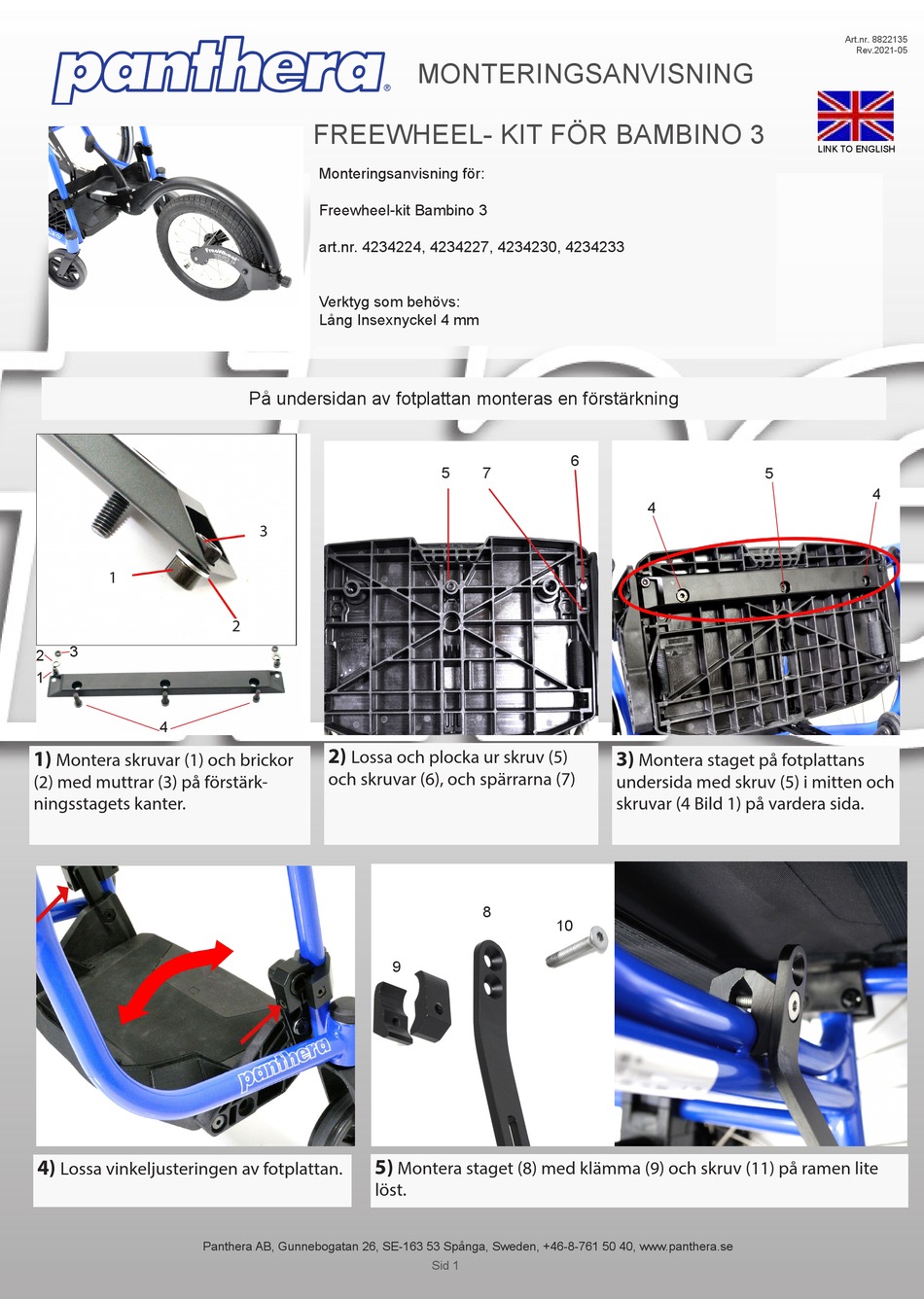 woom freewheel kit