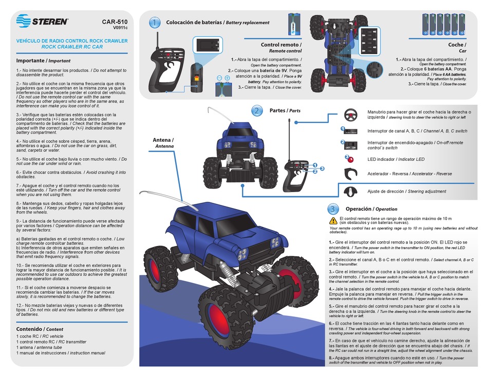 STEREN CAR 510 MANUAL Pdf Download ManualsLib