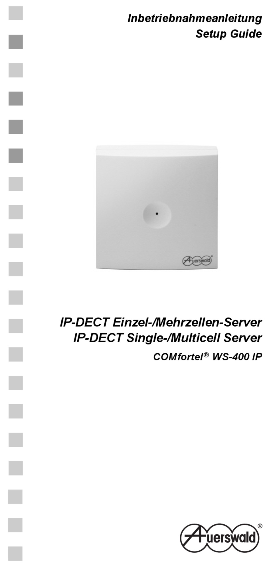 AUERSWALD COMFORTEL WS400 IP SETUP MANUAL Pdf Download ManualsLib