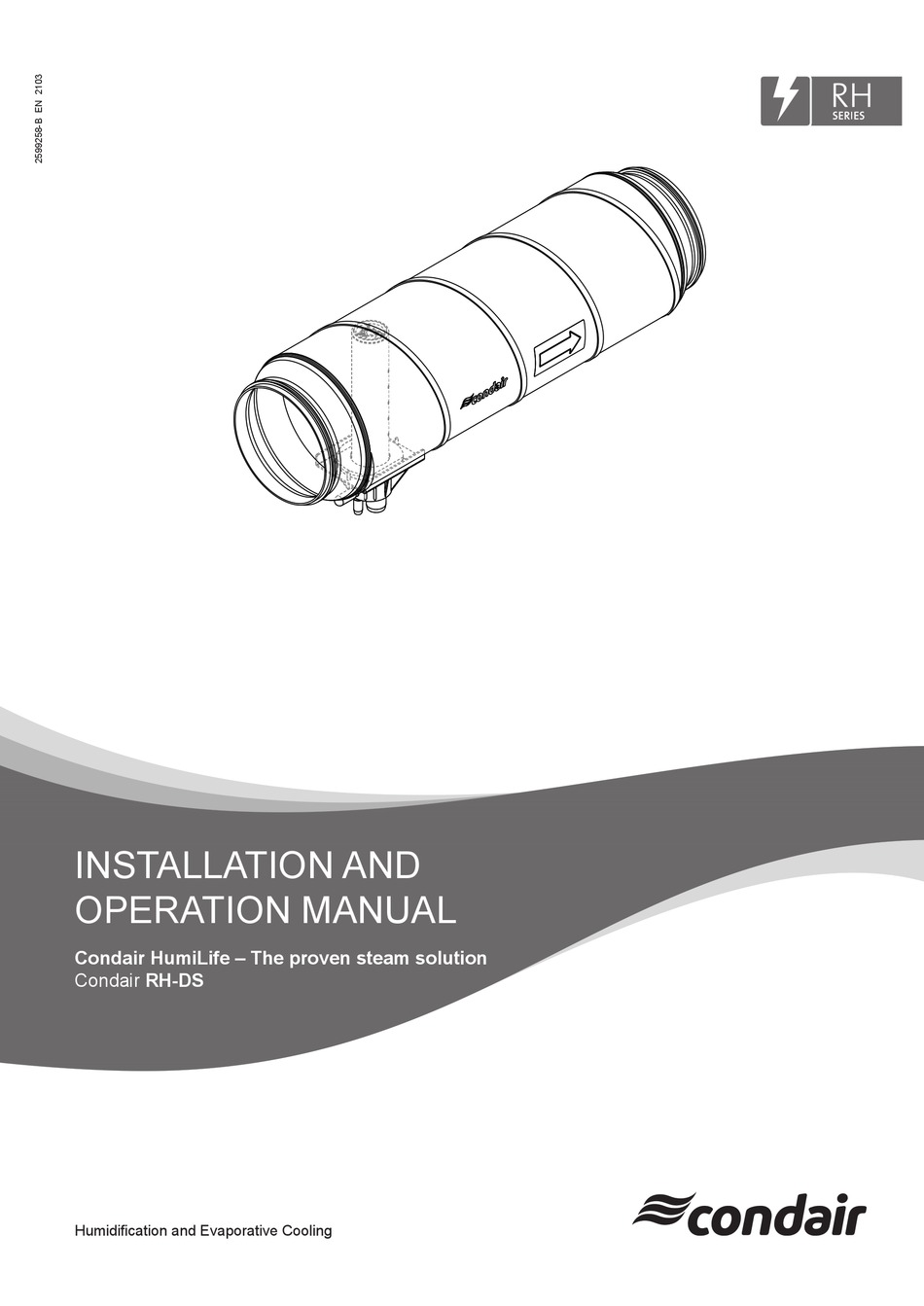 CONDAIR RH SERIES INSTALLATION AND OPERATION MANUAL Pdf Download