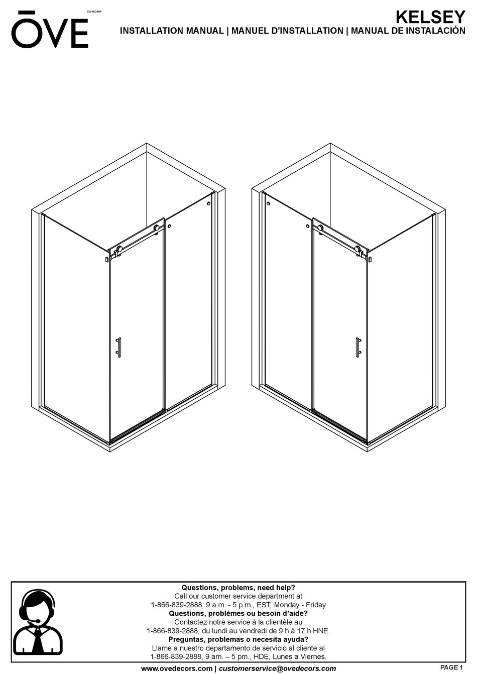 OVE KELSEY INSTALLATION MANUAL Pdf Download ManualsLib
