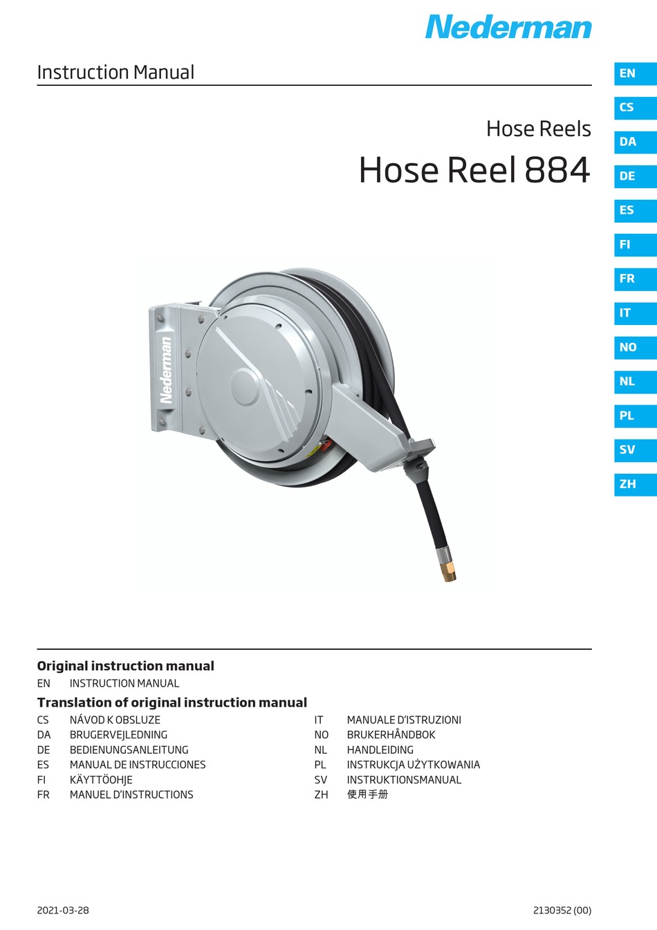 NEDERMAN 884 INSTRUCTION MANUAL Pdf Download | ManualsLib