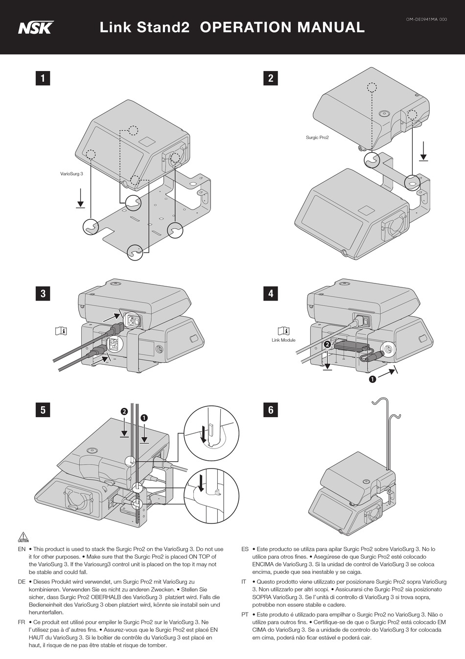 nsk-link-stand2-operation-manual-pdf-download-manualslib