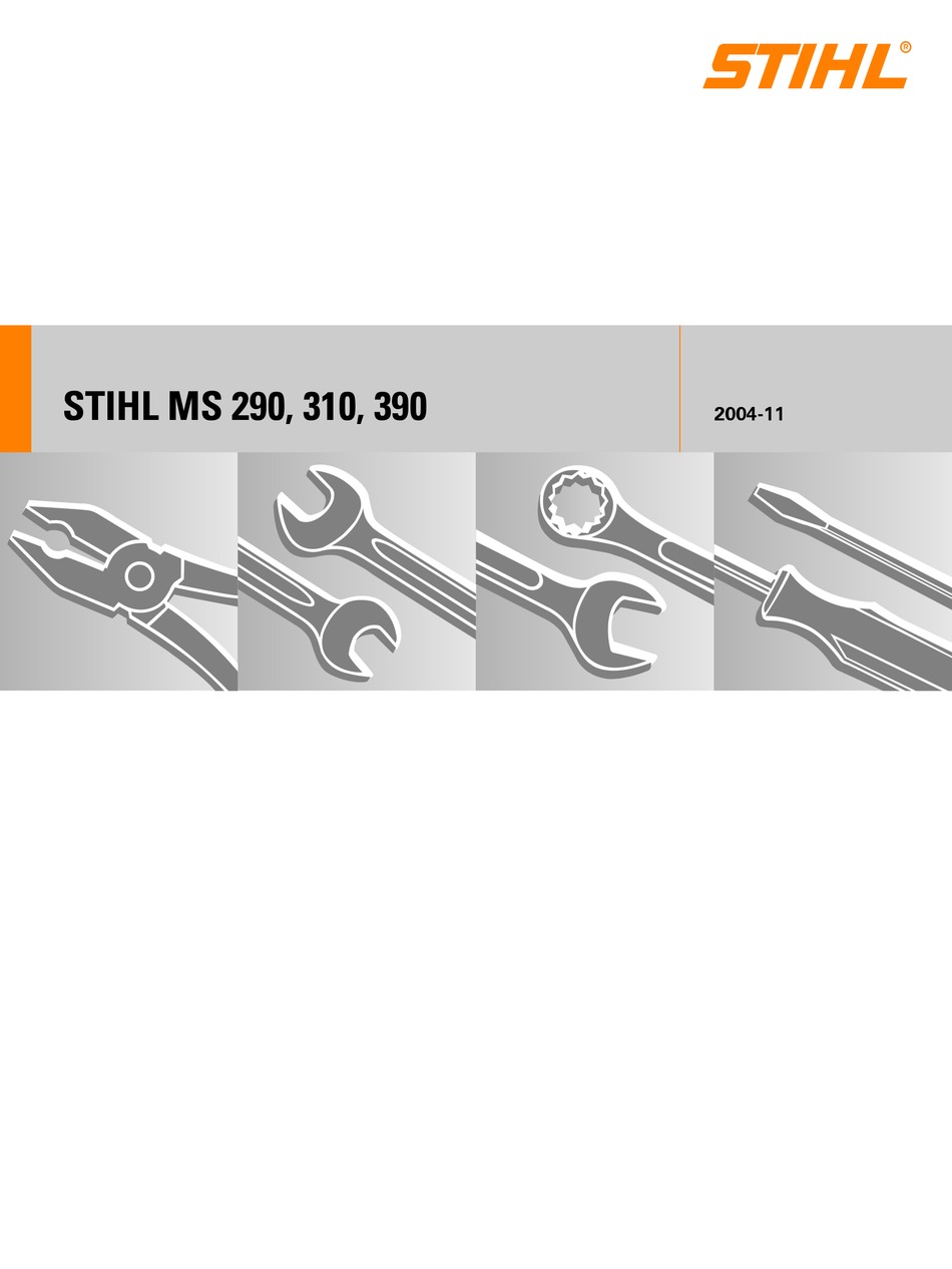 STIHL MS 290 MANUAL Pdf Download ManualsLib