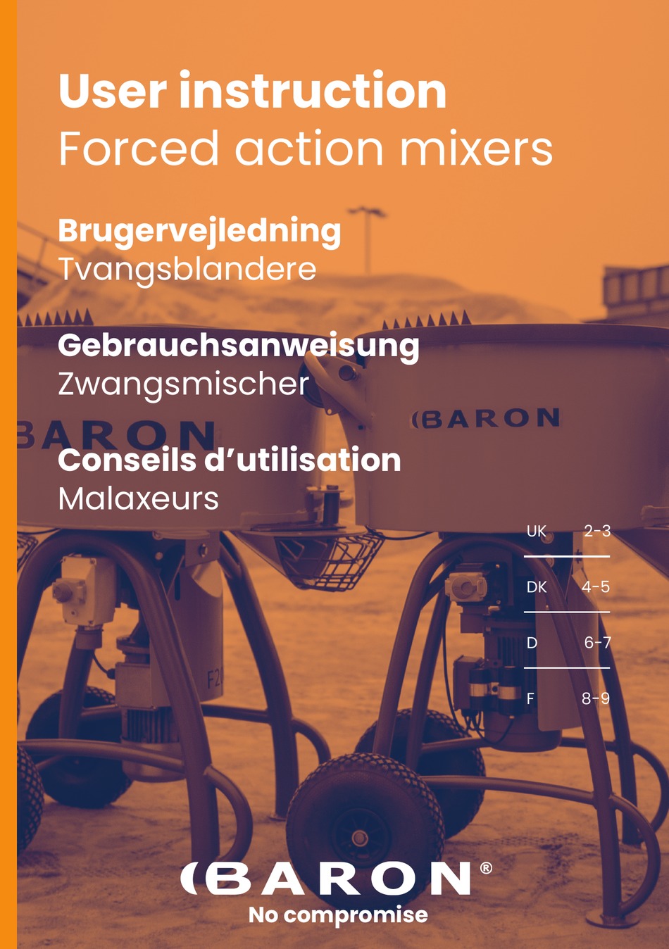 BARON F80 USER INSTRUCTION Pdf Download ManualsLib