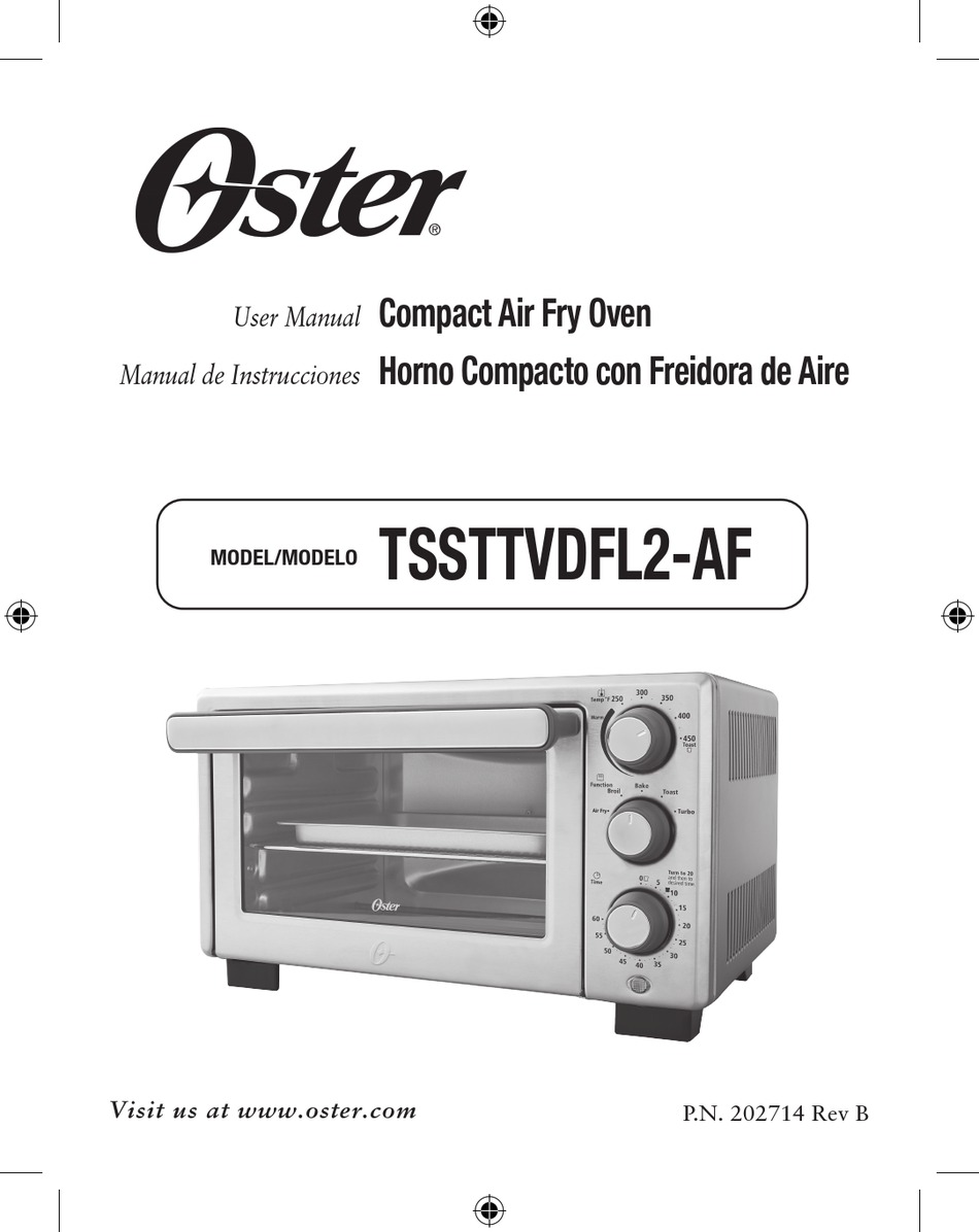 OSTER TSSTTVDFL2-AF QUICK START MANUAL Pdf Download | ManualsLib