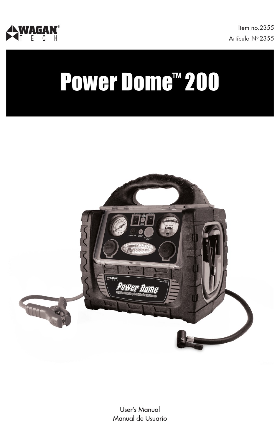 WAGAN POWER DOME 200 USER MANUAL Pdf Download ManualsLib