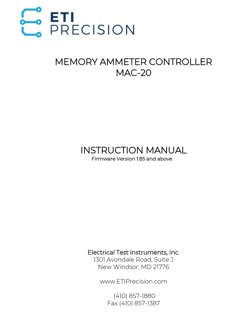 electrical-test-instruments-mac-20-instruction-manual-pdf-download