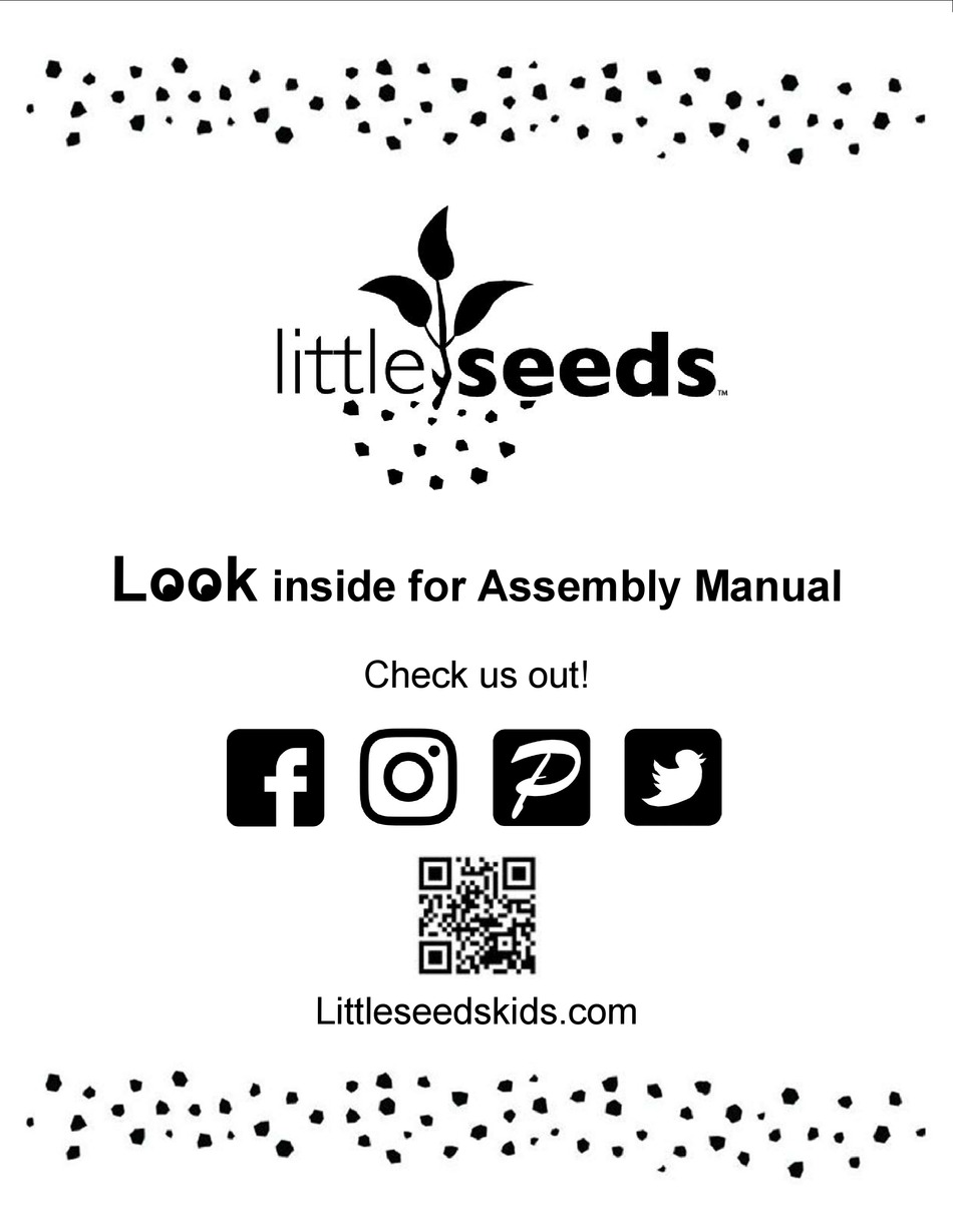 LITTLE SEEDS ASSEMBLY MANUAL Pdf Download ManualsLib