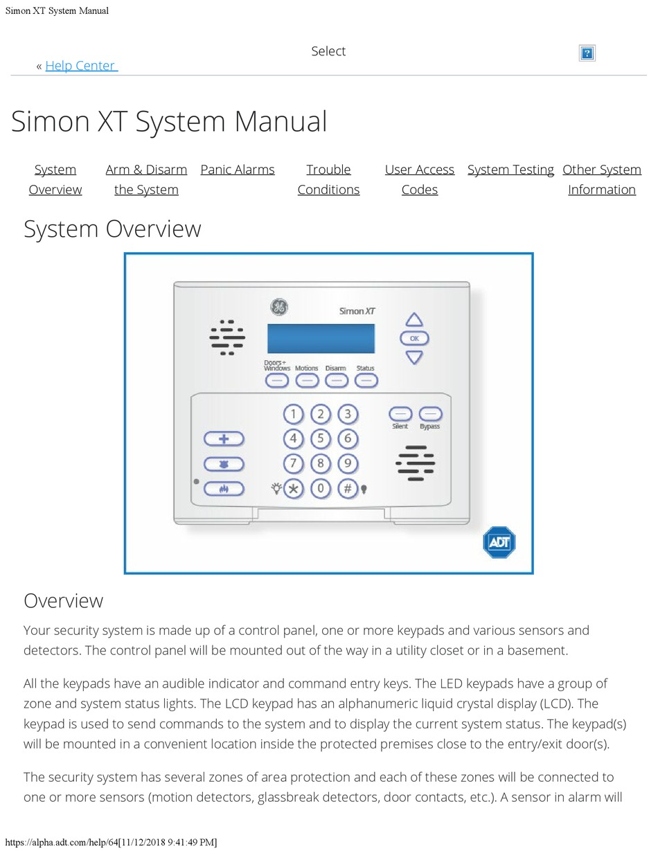 GE SIMON XT MANUAL Pdf Download ManualsLib GE SIMON XT MANUAL Pdf Download ManualsLib