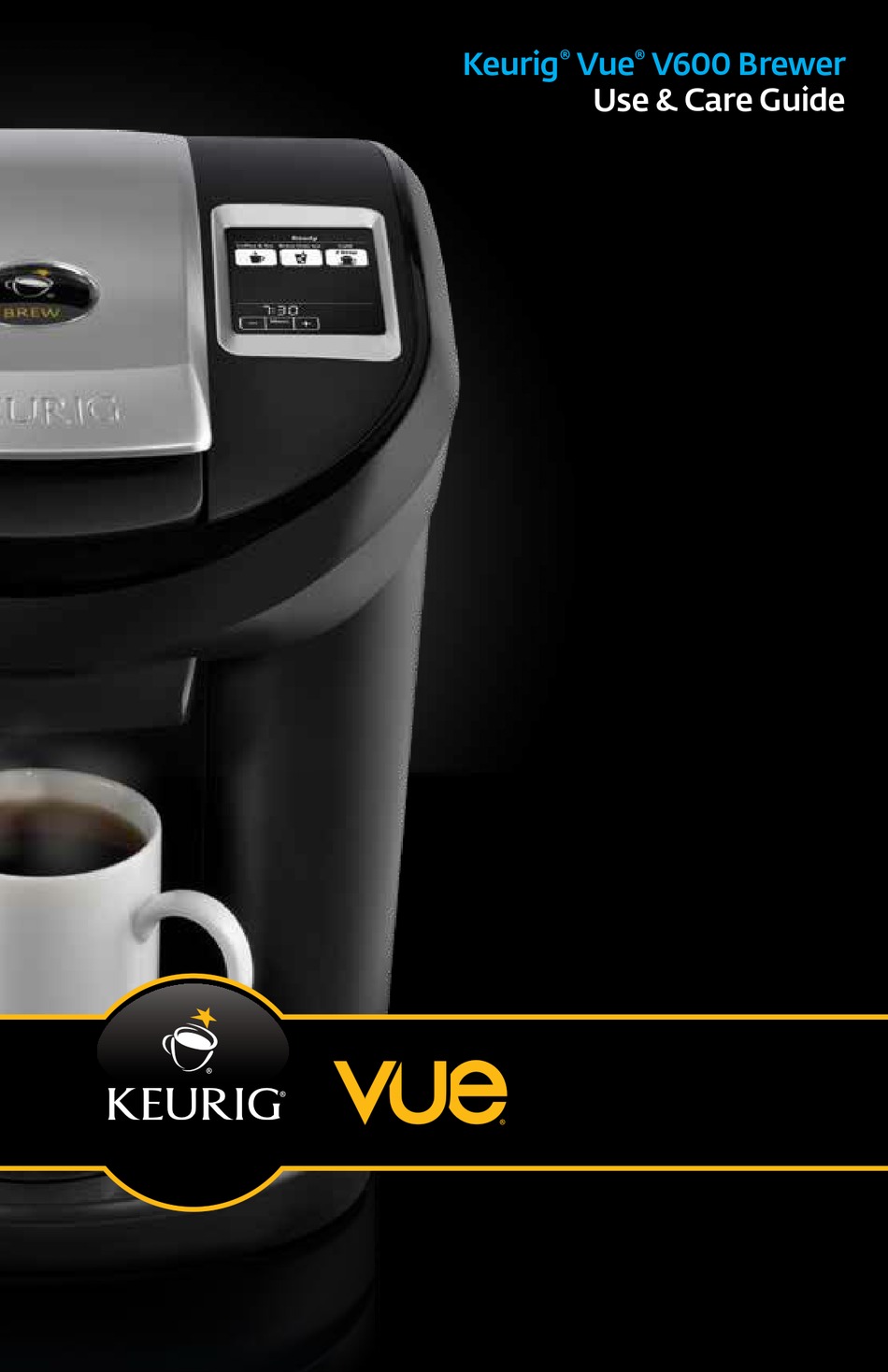 serial number on keurig vue