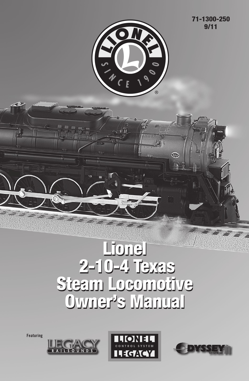 LIONEL 2-10-4 TEXAS STEAM LOCOMOTIVE OWNER'S MANUAL Pdf Download ...