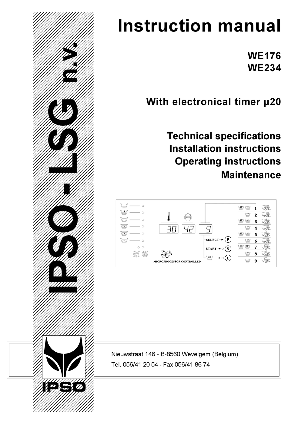IPSO WE176 INSTRUCTION MANUAL Pdf Download ManualsLib