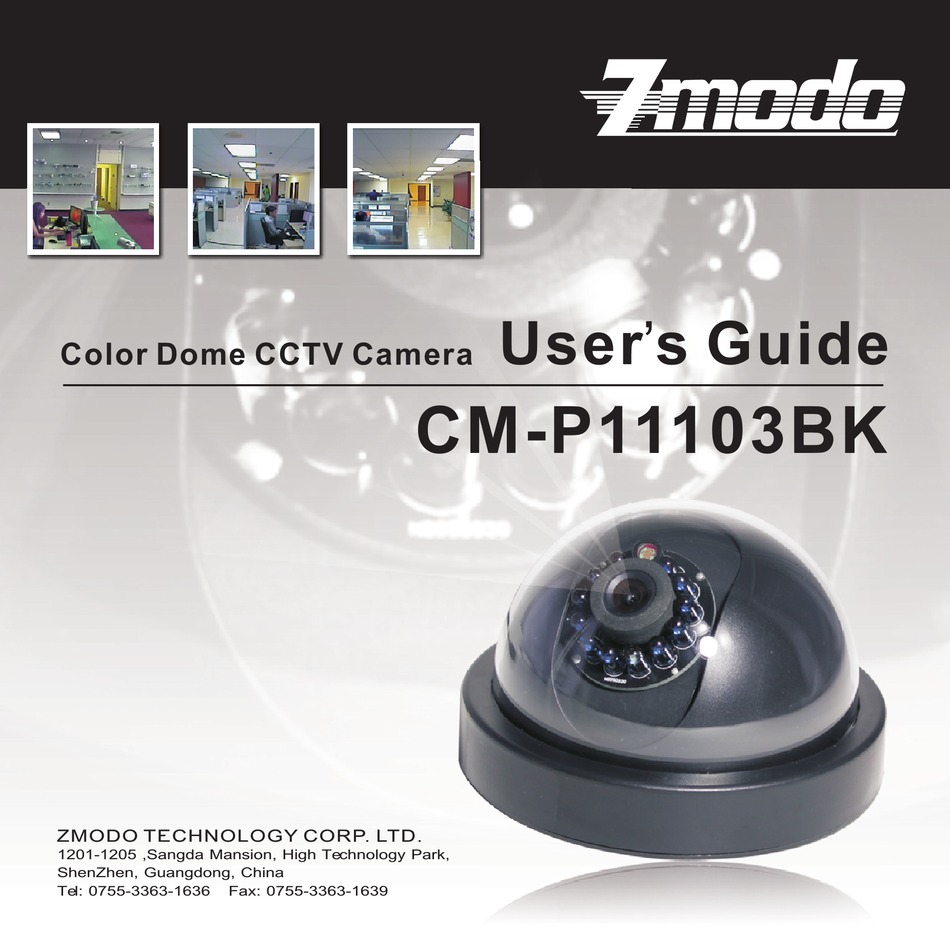 ZMODO CMP11103BK USER MANUAL Pdf Download ManualsLib
