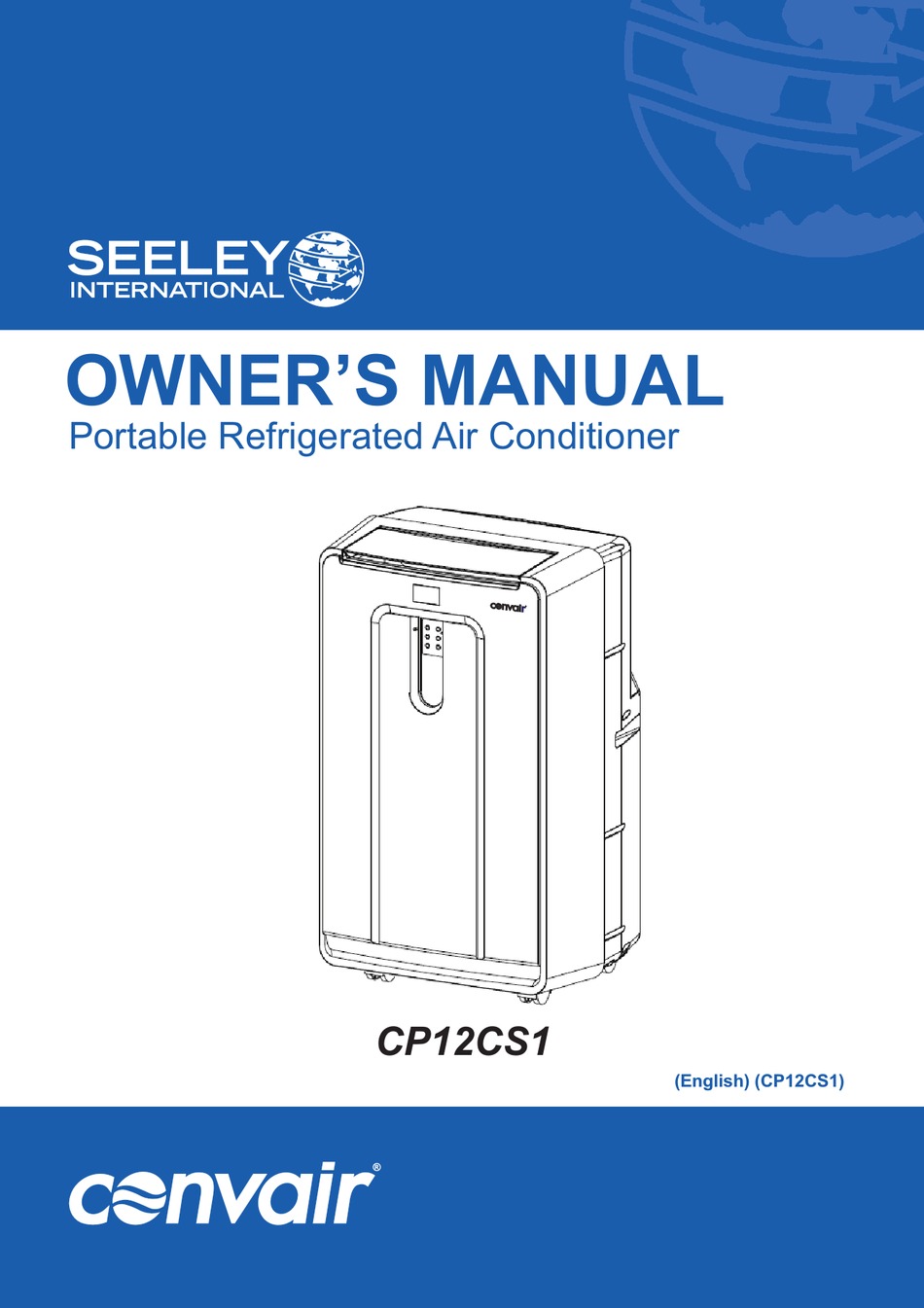 CONVAIR CP12CS1 OWNER'S MANUAL Pdf Download ManualsLib