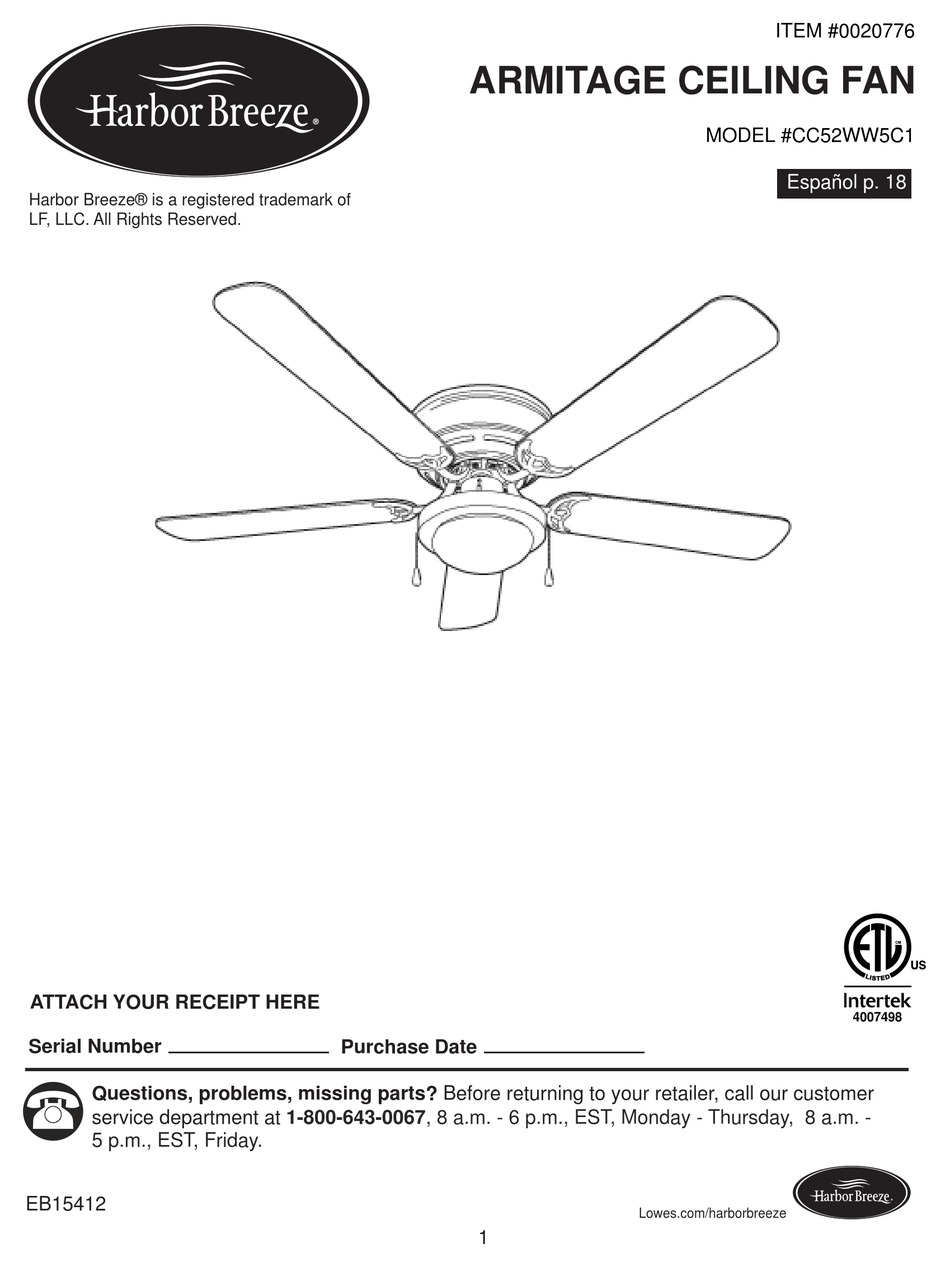 Harbor Breeze Ceiling Fan Direction For Summer