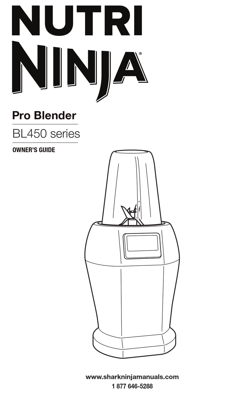 NINJA BL450 SERIES OWNER S MANUAL Pdf Download ManualsLib   Ninja Bl450 Series 