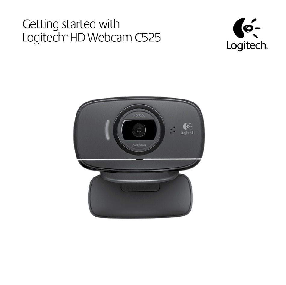 Logitech C525 Getting Started Pdf Download Manualslib