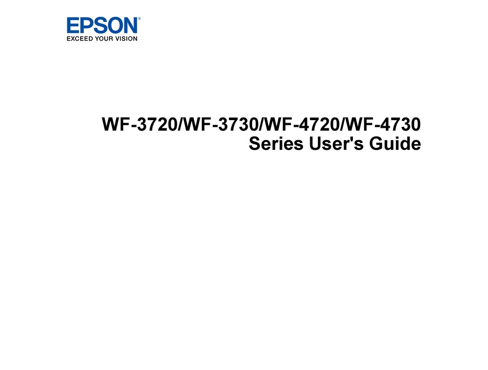Epson Wf 3720 Series User Manual Pdf Download Manualslib 7584