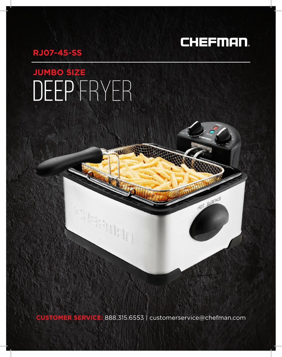 CHEFMAN RJ0745SS INSTRUCTION MANUAL Pdf Download ManualsLib