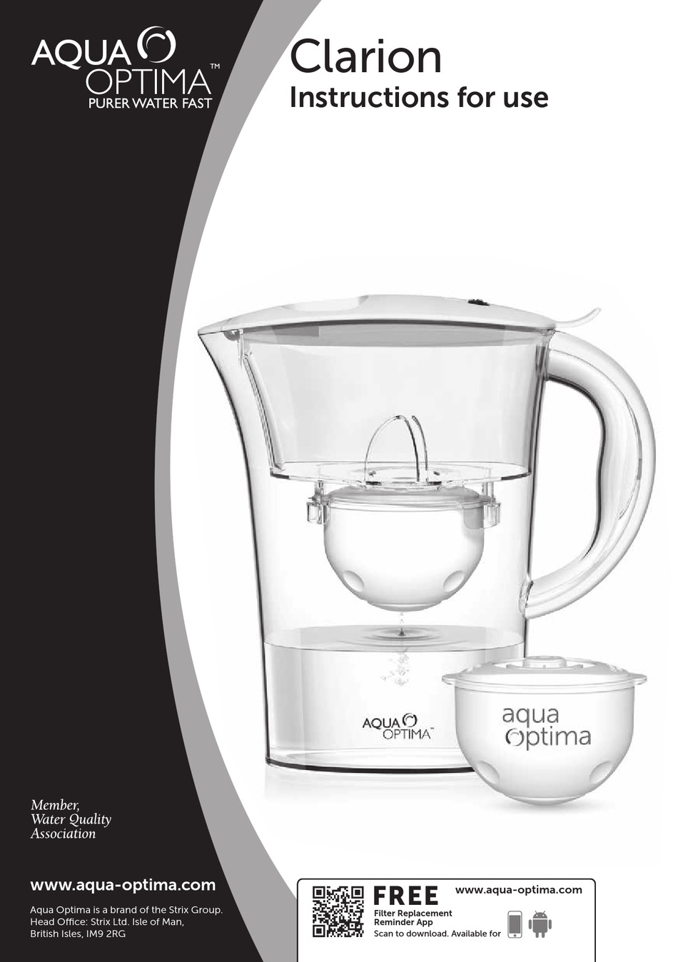 AQUA OPTIMA CLARION INSTRUCTIONS FOR USE Pdf Download ManualsLib