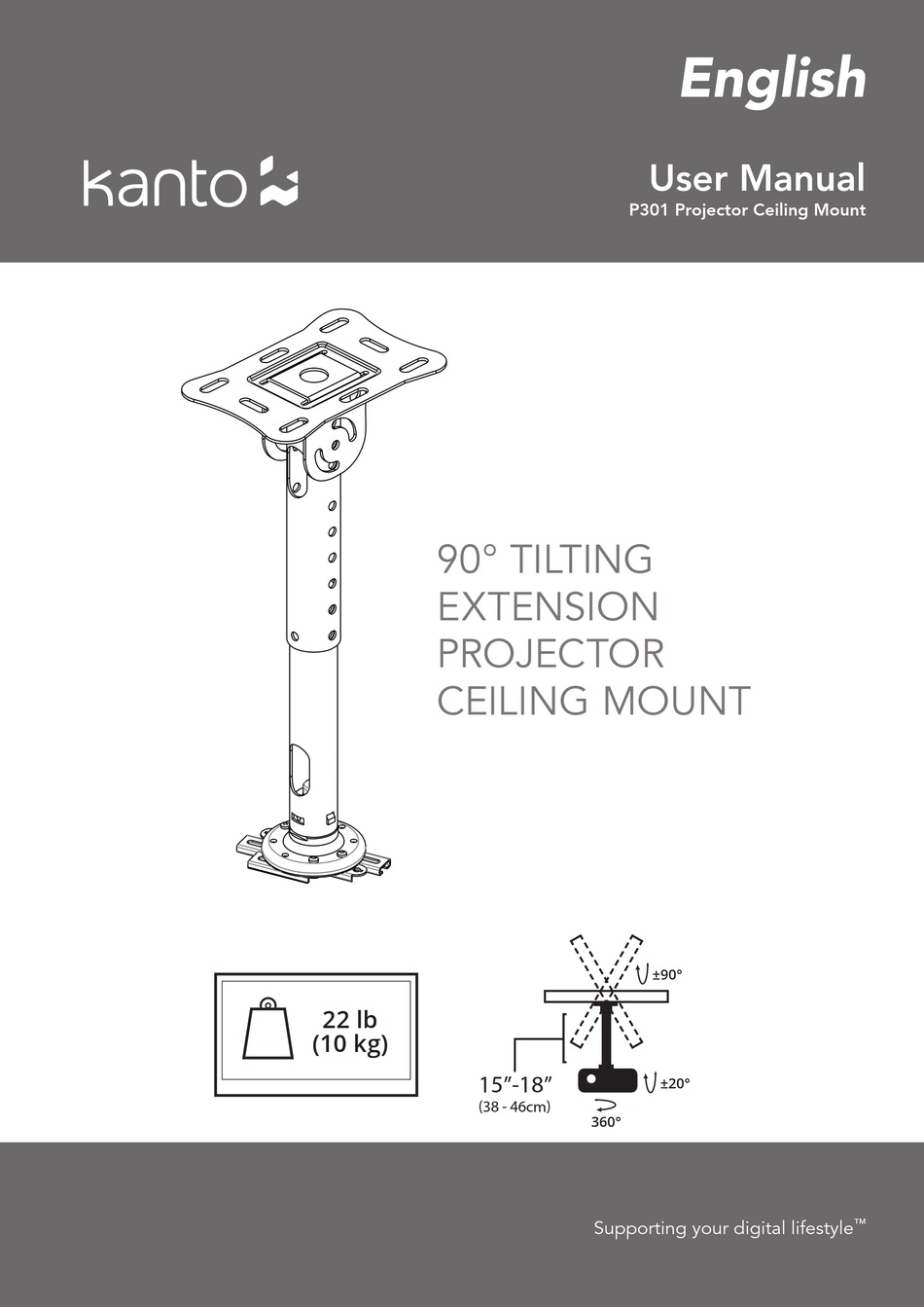 KANTO P301 USER MANUAL Pdf Download ManualsLib