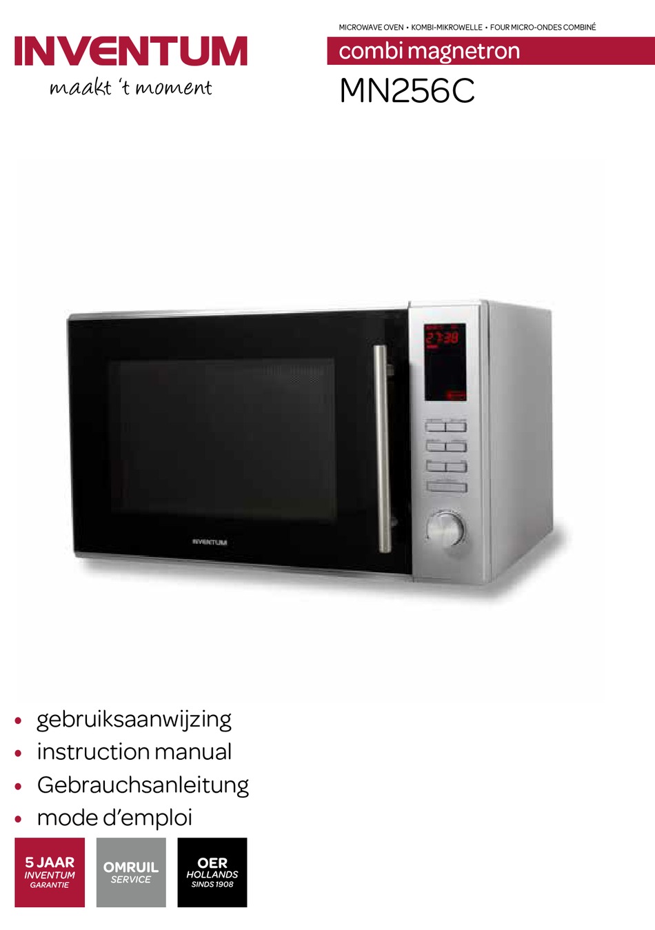 INVENTUM MN256C INSTRUCTION MANUAL Pdf Download ManualsLib