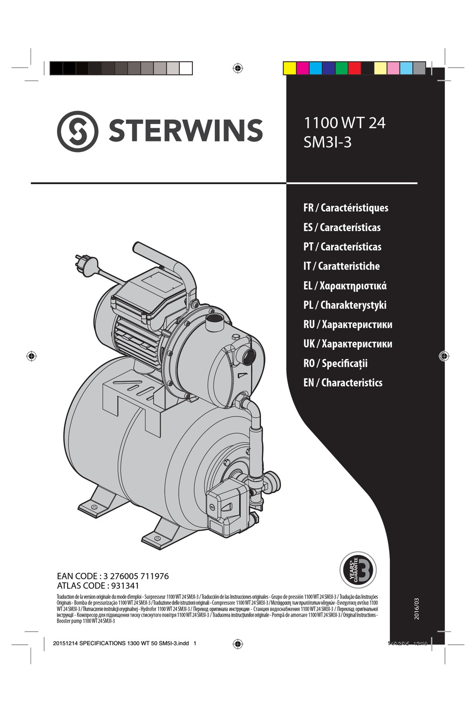 STERWINS 1100 WT 24 SM3I 3 CHARACTERISTICS Pdf Download ManualsLib STERWINS 1100 WT 24 SM3I 3 CHARACTERISTICS Pdf Download ManualsLib
