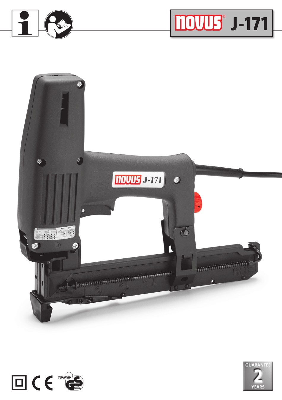 NOVUS J171 TRANSLATION OF THE ORIGINAL OPERATING INSTRUCTIONS Pdf