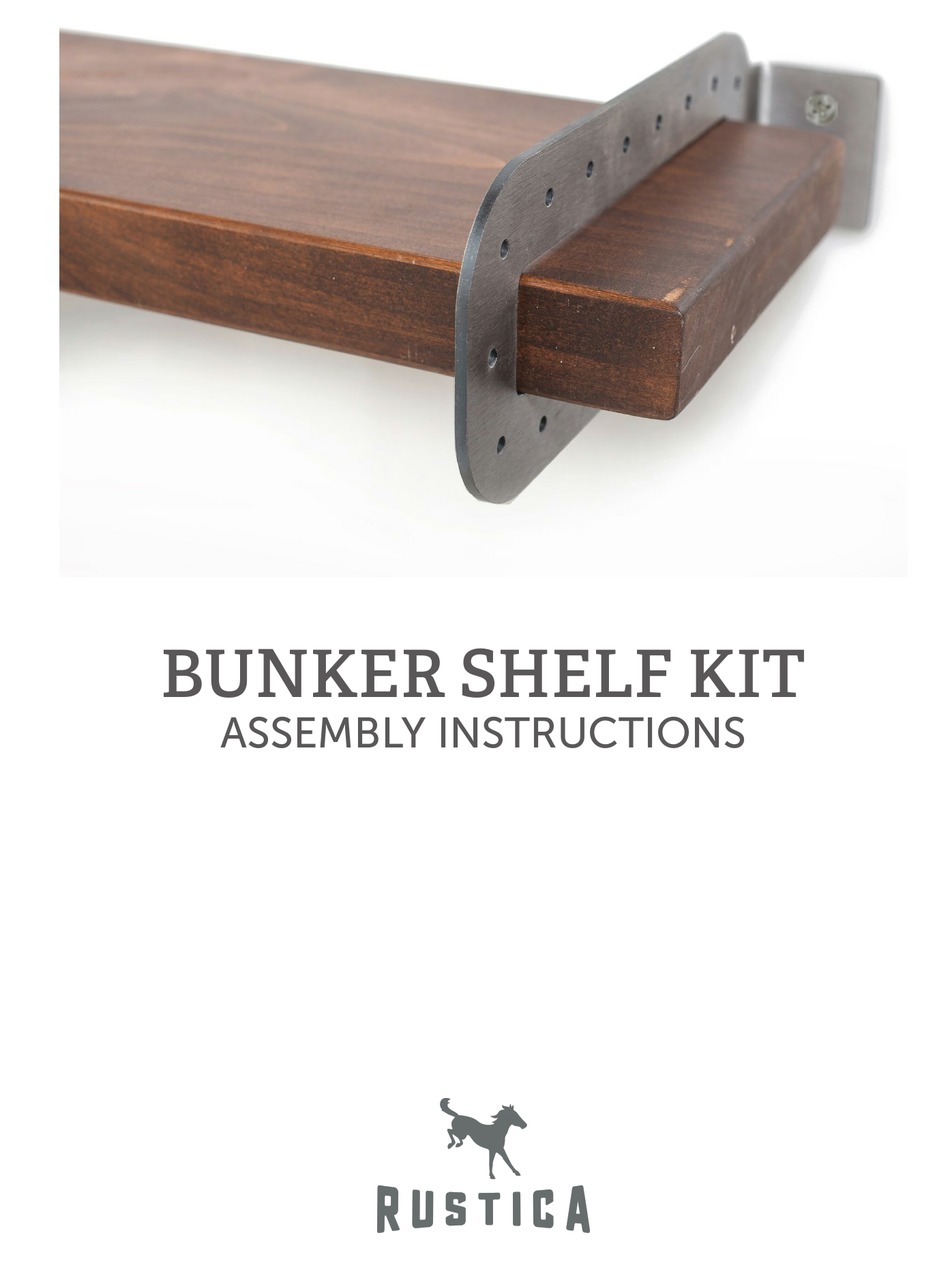 RUSTICA BUNKER SHELF KIT ASSEMBLY INSTRUCTIONS Pdf Download ManualsLib