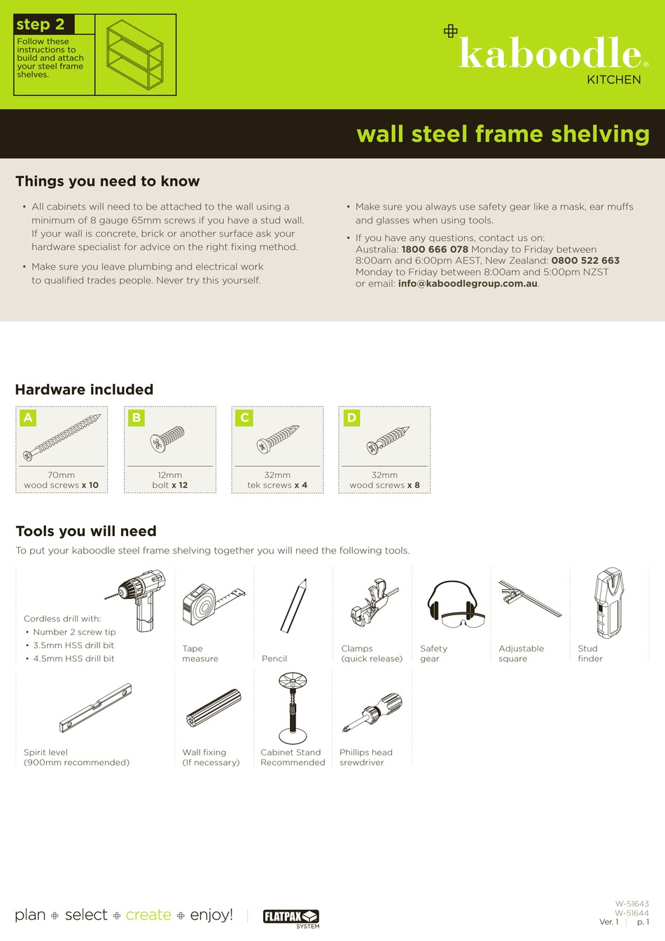 KABOODLE W51643 ASSEMBLY INSTRUCTIONS Pdf Download ManualsLib