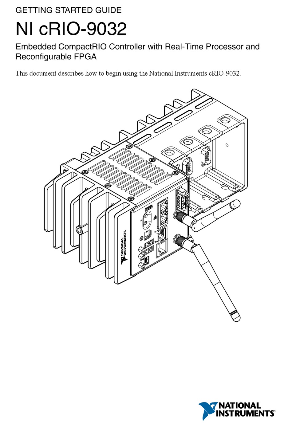 NATIONAL INSTRUMENTS CRIO-9032 GETTING STARTED MANUAL Pdf Download ...