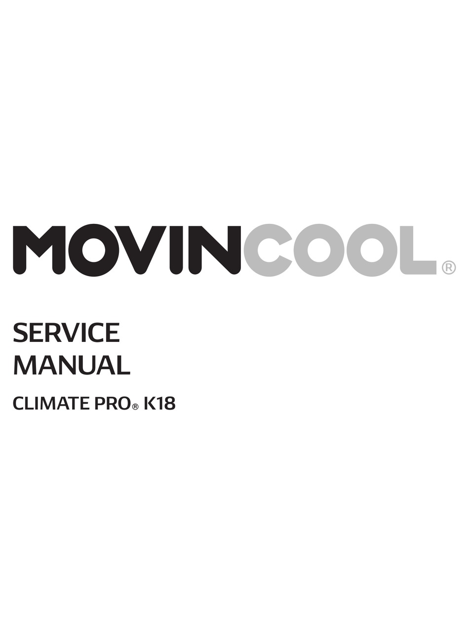 DENSO MOVINCOOL CLIMATE PRO K18 SERVICE MANUAL Pdf Download ManualsLib