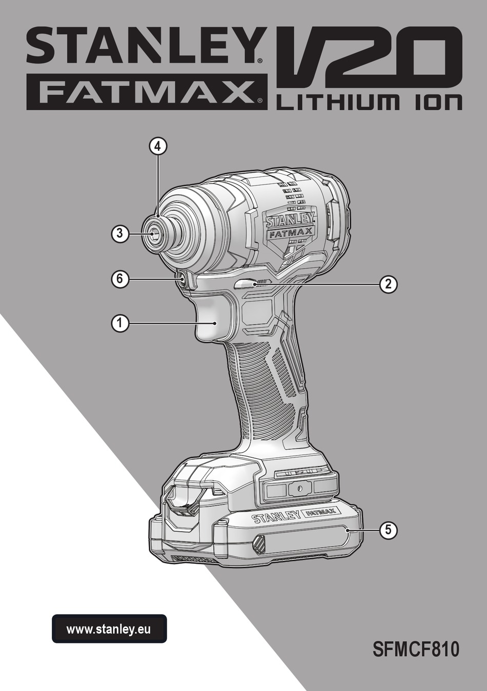 STANLEY FATMAX SFMCF810 ORIGINAL INSTRUCTIONS MANUAL Pdf Download