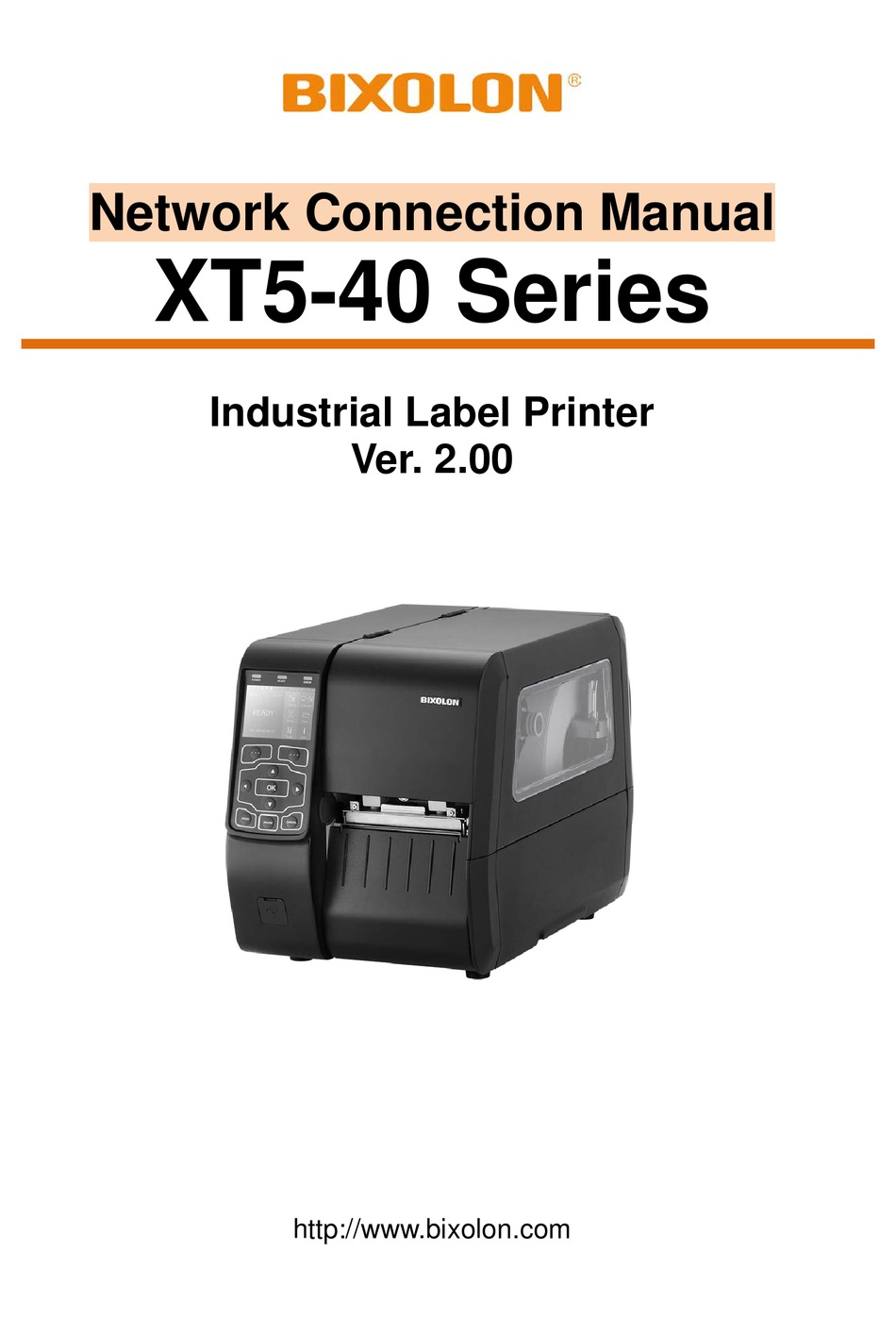 BIXOLON XT5 40 SERIES NETWORK CONNECTION MANUAL Pdf Download ManualsLib
