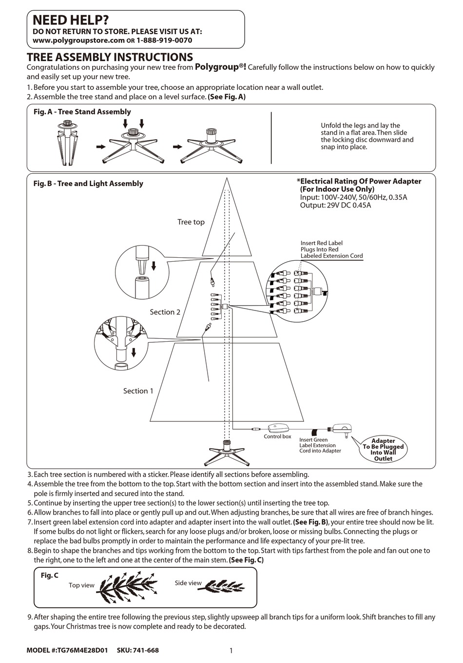 POLYGROUP TG76M4E28D01 ASSEMBLY INSTRUCTIONS Pdf Download ManualsLib