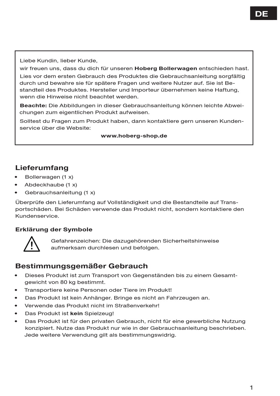 HOBERG RH6002 OPERATING INSTRUCTIONS MANUAL Pdf Download ManualsLib
