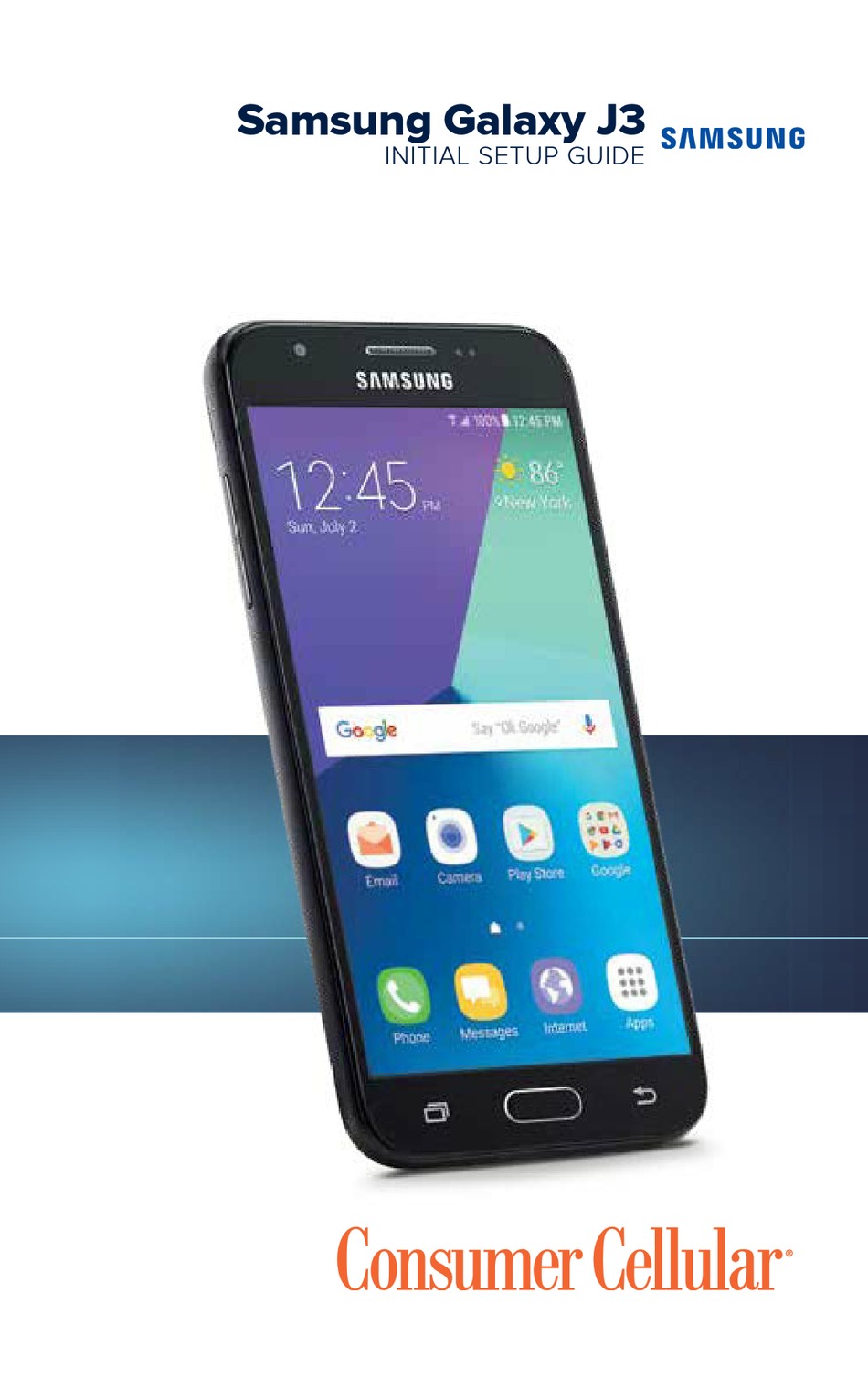 SAMSUNG GALAXY J3 INITIAL SETUP MANUAL Pdf Download ManualsLib