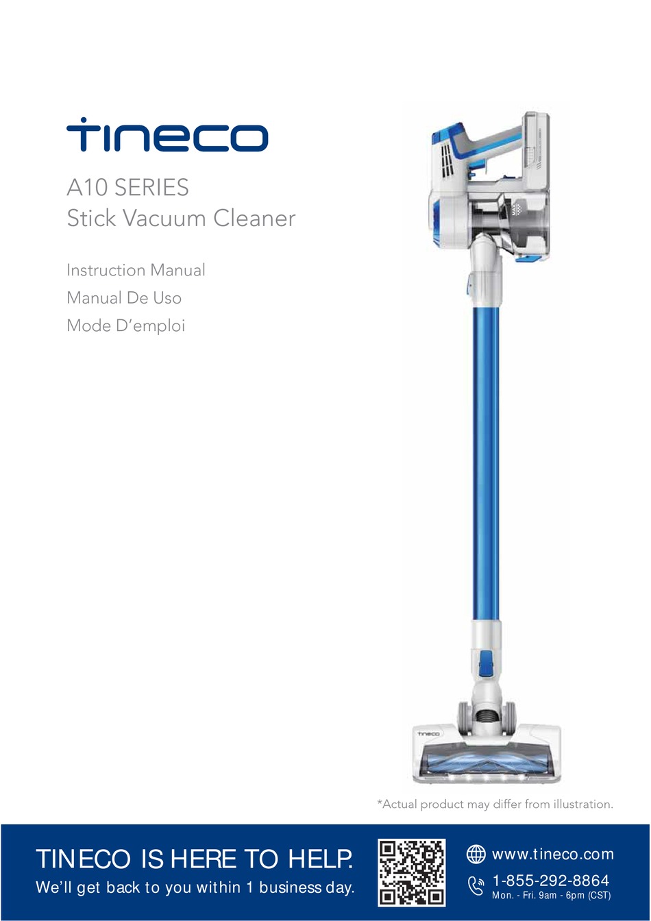 TINECO A10 SERIES INSTRUCTION MANUAL Pdf Download ManualsLib