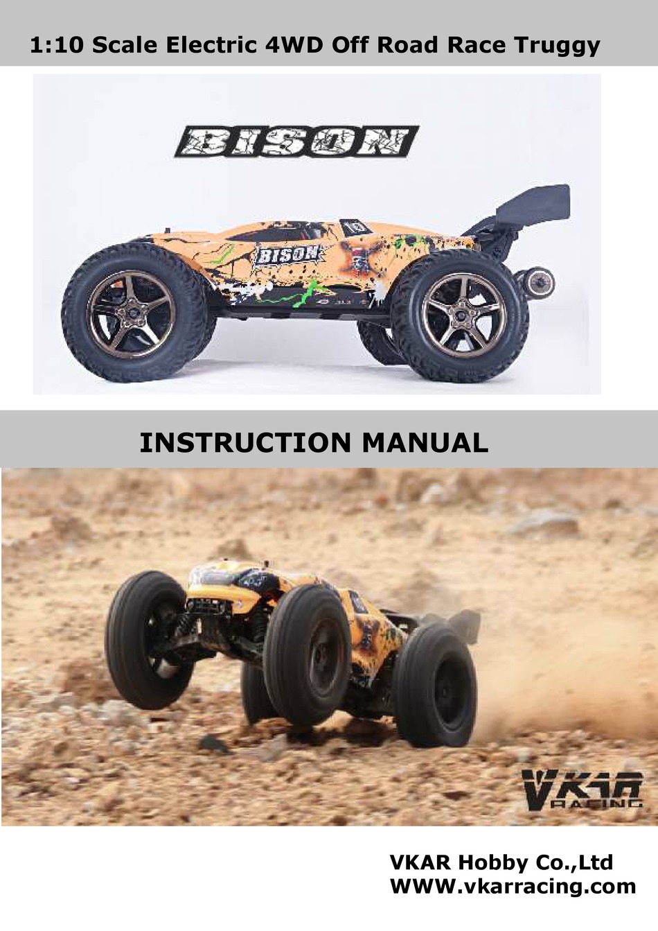 VKAR BISON INSTRUCTION MANUAL Pdf Download ManualsLib