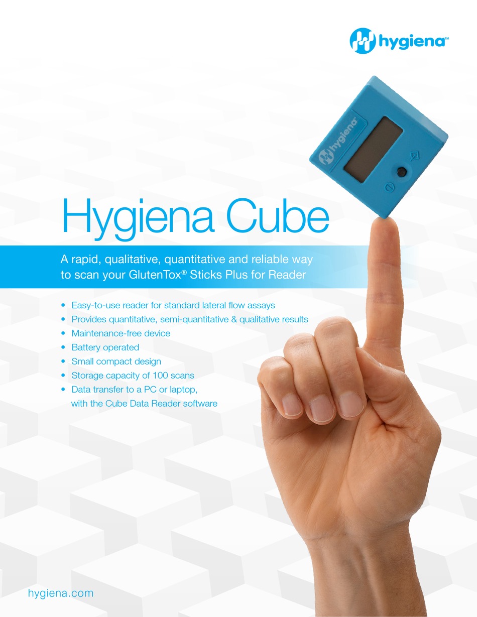 HYGIENA CUBE HOW TO USE Pdf Download ManualsLib
