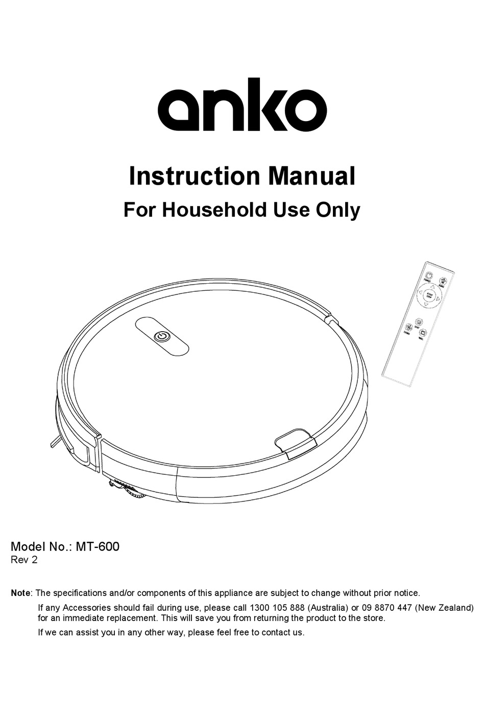 ANKO MT600 INSTRUCTION MANUAL Pdf Download ManualsLib
