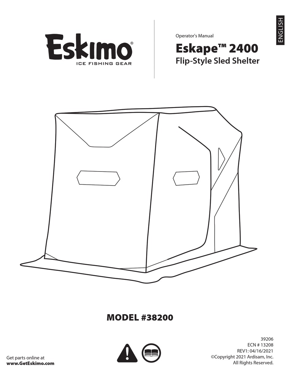 ESKIMO ESKAPE 2400 OPERATOR S MANUAL Pdf Download ManualsLib