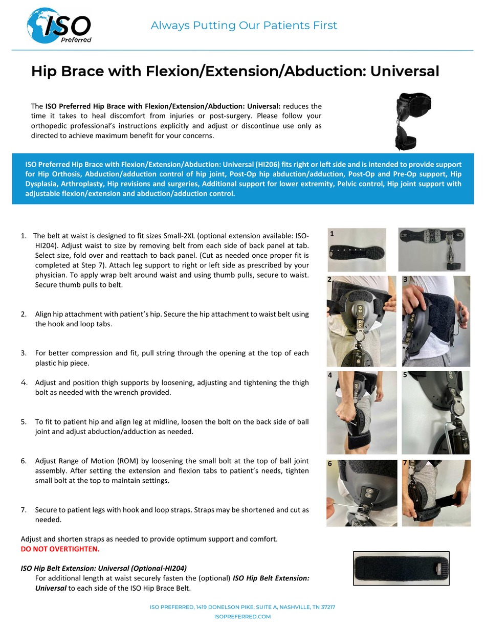 ISO PREFERRED HI206 INSTRUCTIONS Pdf Download ManualsLib