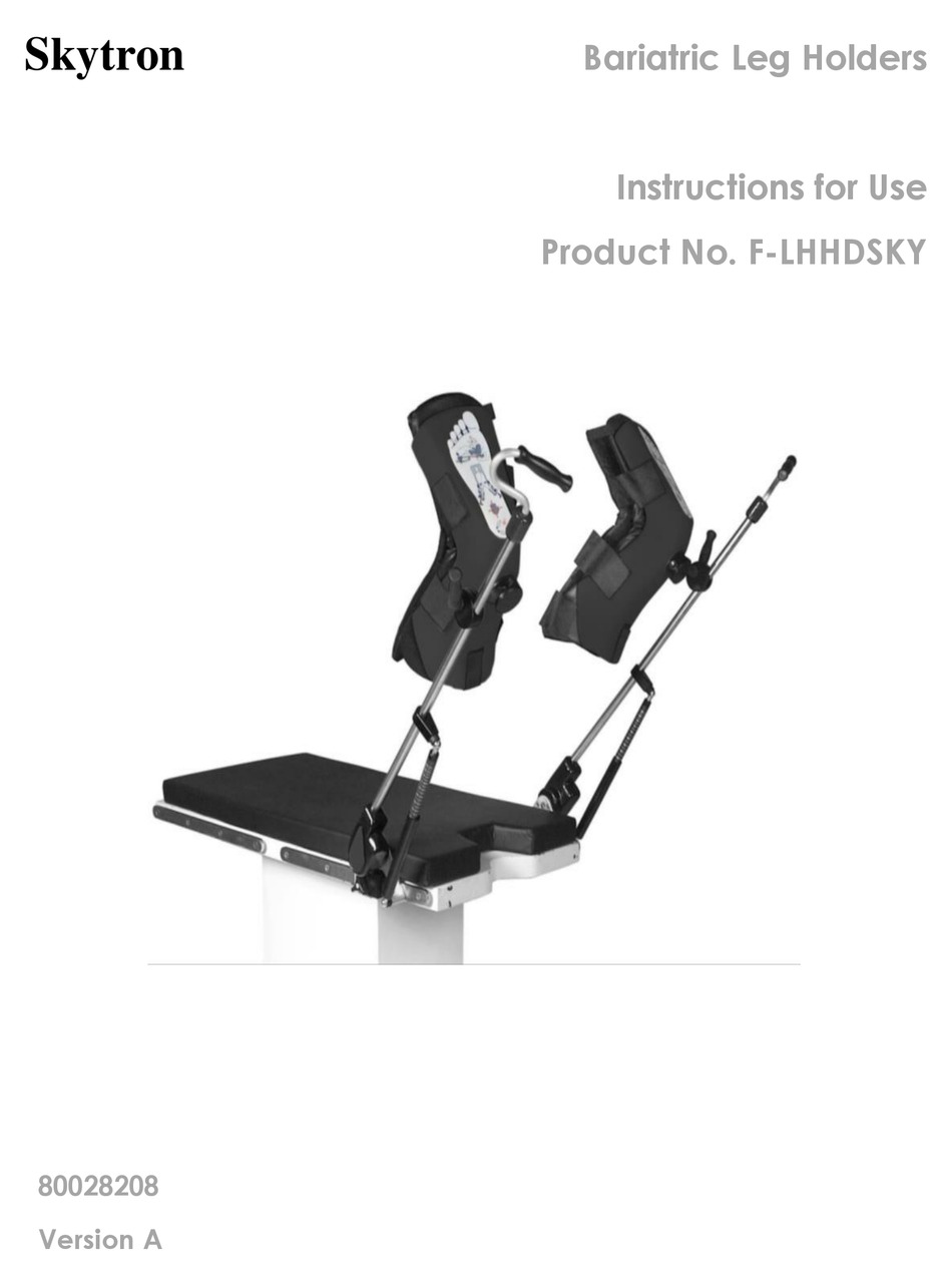 SKYTRON FLHHDSKY INSTRUCTIONS FOR USE MANUAL Pdf Download ManualsLib