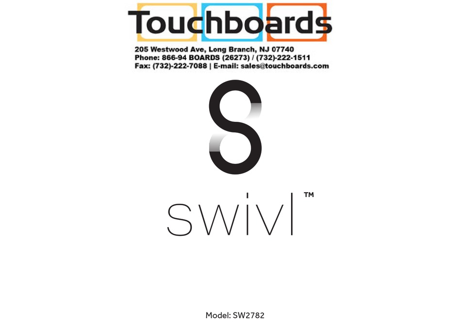 SWIVL SW2782 QUICK REFERENCE MANUAL Pdf Download ManualsLib