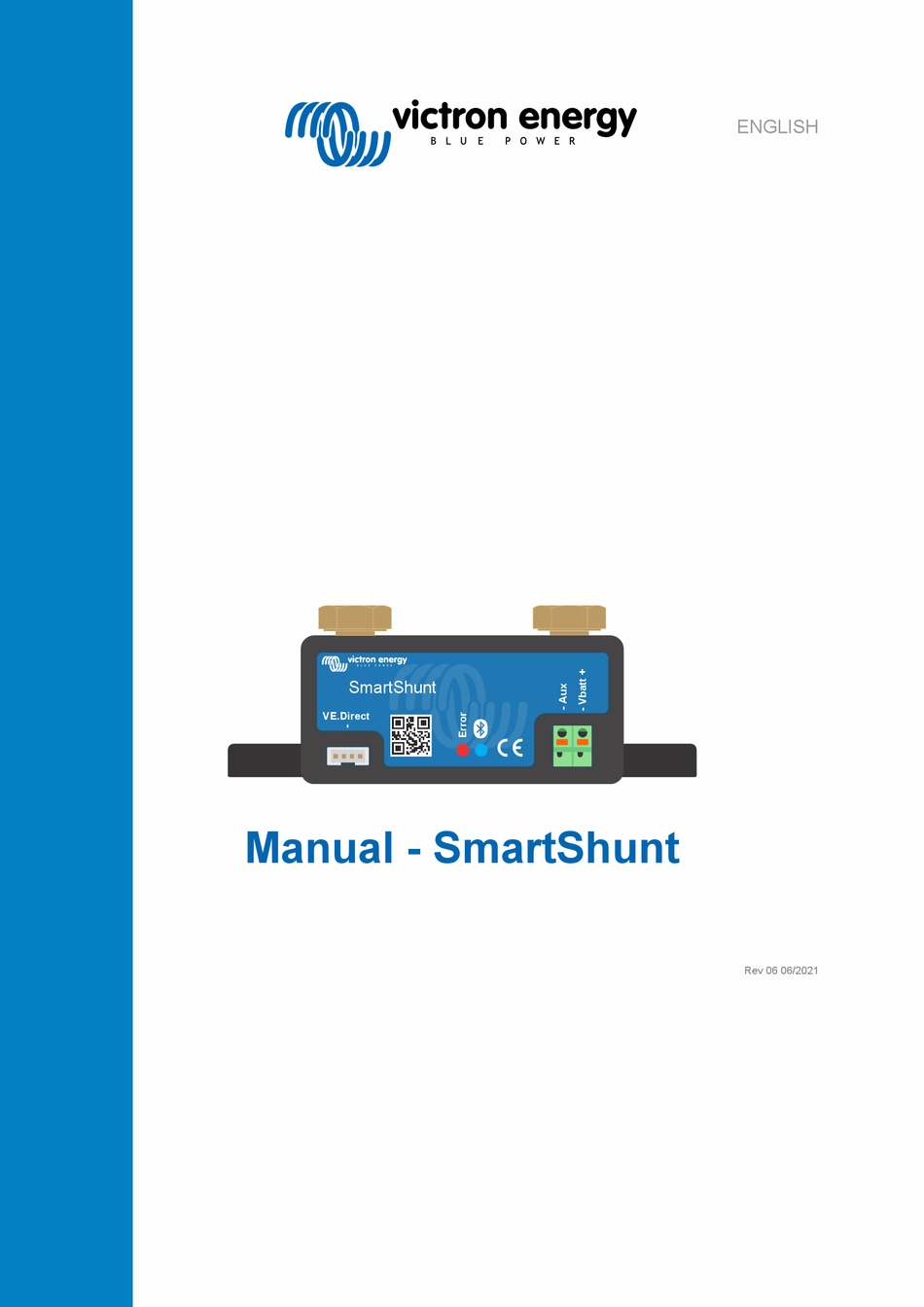 VICTRON ENERGY SMARTSHUNT MANUAL Pdf Download ManualsLib
