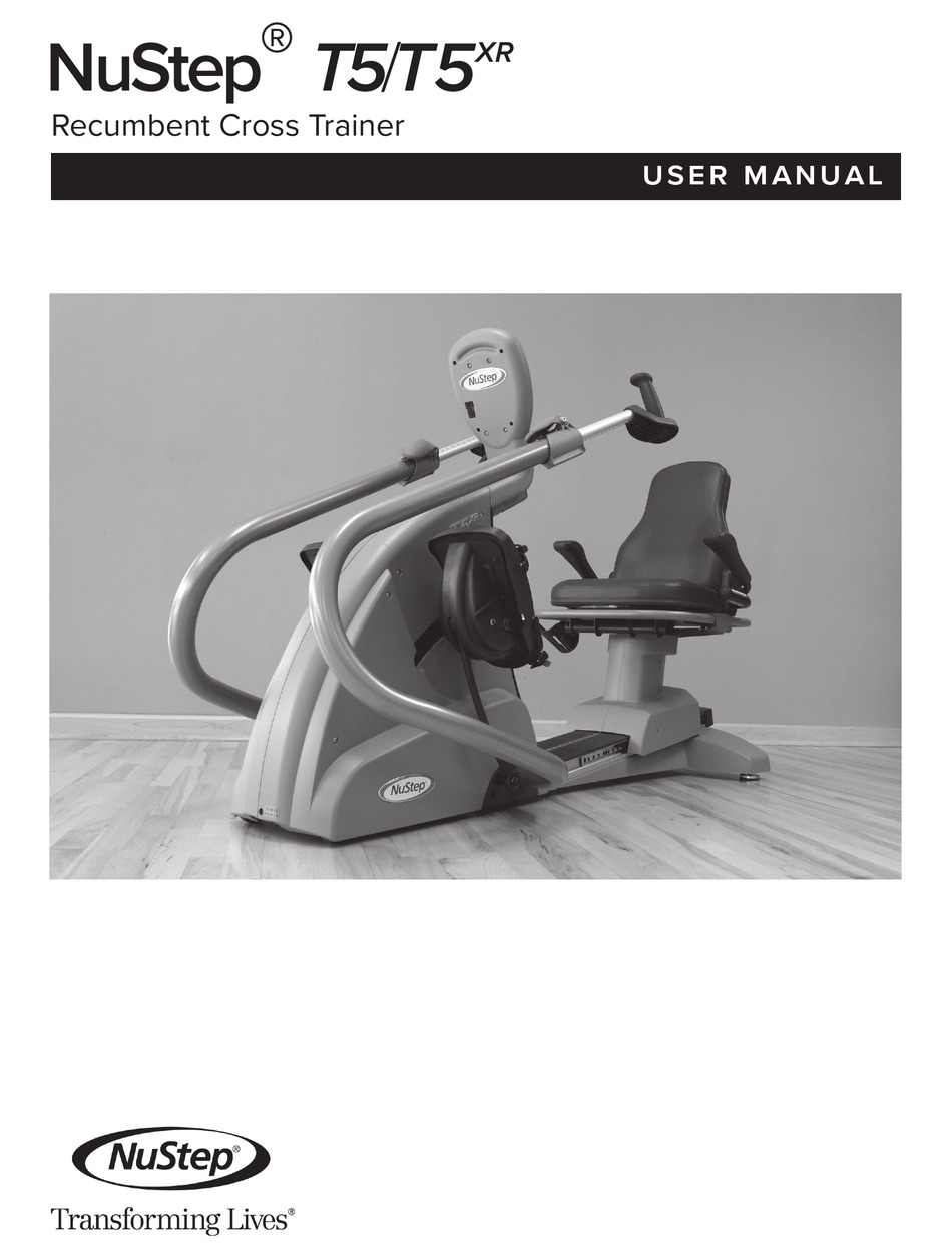 NUSTEP T5 USER MANUAL Pdf Download ManualsLib